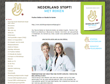 Tablet Screenshot of nederlandstopt.nu